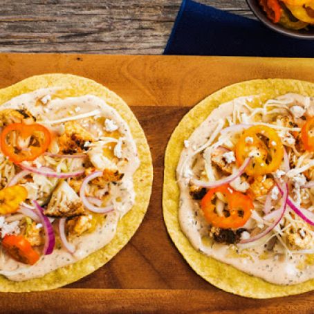 Crispy Ranch-Cauliflower Tacos