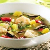 Tom Yum Soup with Pineapple