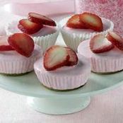 Mini Strawberry Cheesecakes
