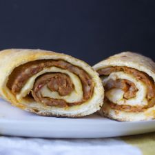 Pizza Dough Sausage Roll
