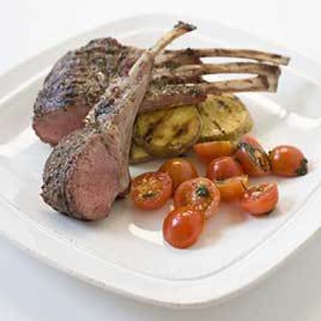 Grilled Rack of Lamb