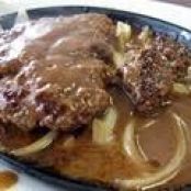 Hamburgers with Mushroom Gravy