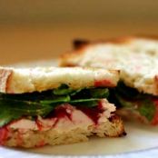 Toasted Turkey Cranbery Sandwich