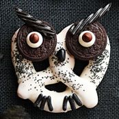 Haunted Hooting Owl Pretzels