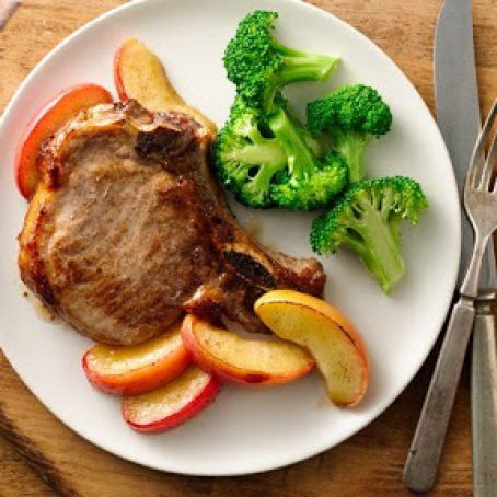 Oven-Baked Pork and Apples