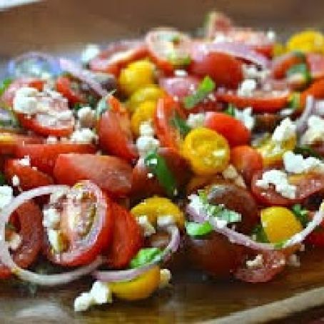 Mini Heirloom Tomato Salad