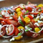Mini Heirloom Tomato Salad