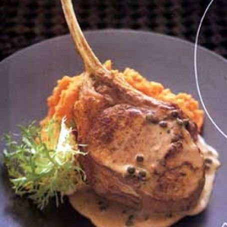 Veal with Green Peppercorn Sauce