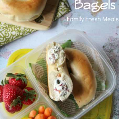 Stuffed Bagel Sandwiches
