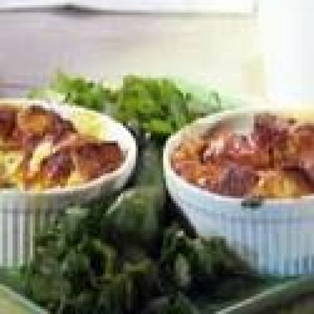 Cheesy Chorizo Strata