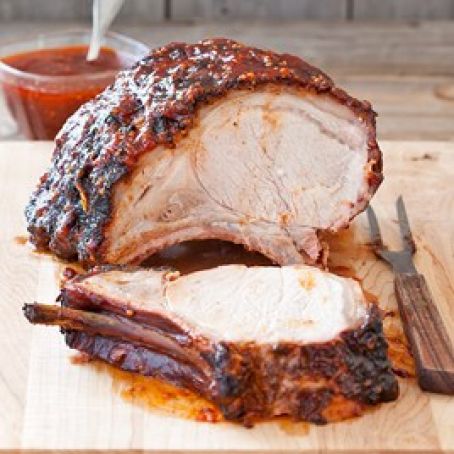 Barbecue Glazed Pork Roast