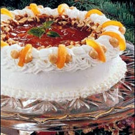 Apricot Hazelnut Torte Recipe
