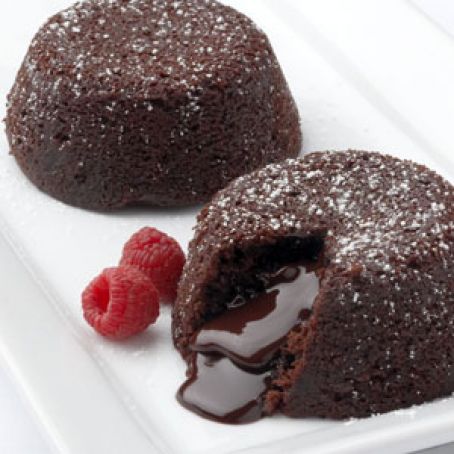 Volcano Chocolate Cakes