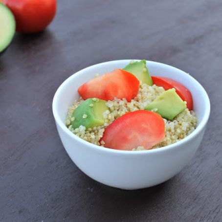 Quinoa, Tomato and Avocado