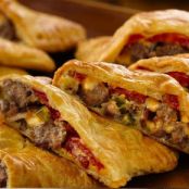 Bacon-Cheeseburger Calzones