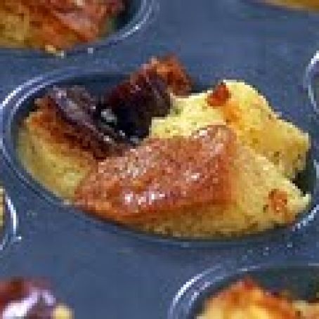 Eggnog-Panettone Bread Pudding