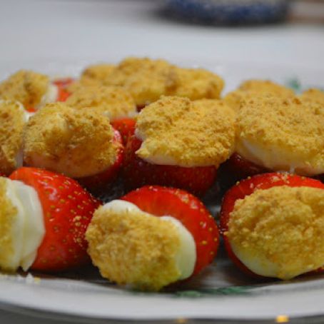 Strawberry Cheesecake Bites