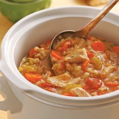 Slow Cooker Chicken-Barley Stew - Recipe.com