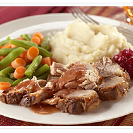 Slow-Cooked Spiced-Cranberry Pork Roast