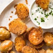 CRISPY ROASTED PARMESAN POTATOES