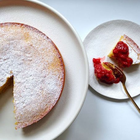 cake - Flourless Almond & Coconut Cake