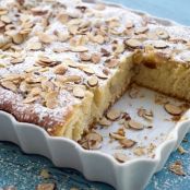 Gooey Butter Pear Cake