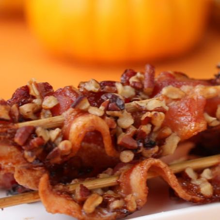 Praline Bacon Skewers
