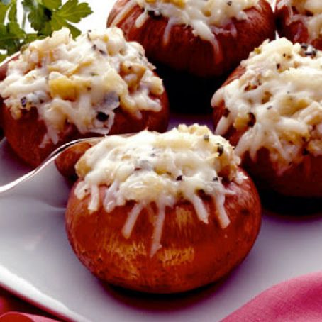 Cheesy Stuffed Mushrooms
