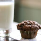 Snow Day Chocolate Muffins