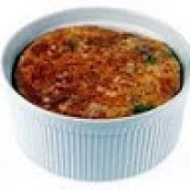 Chicken and Cheddar Souffle