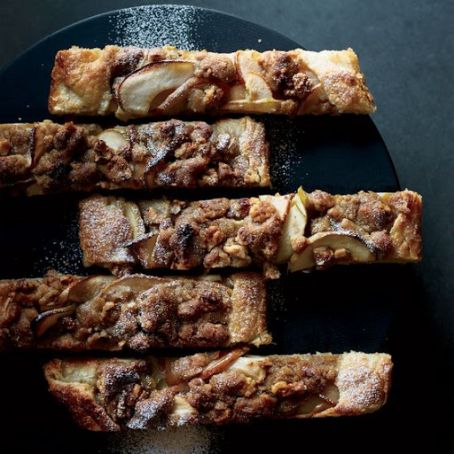 Apple-and-Pear Galette with Walnut Streusel