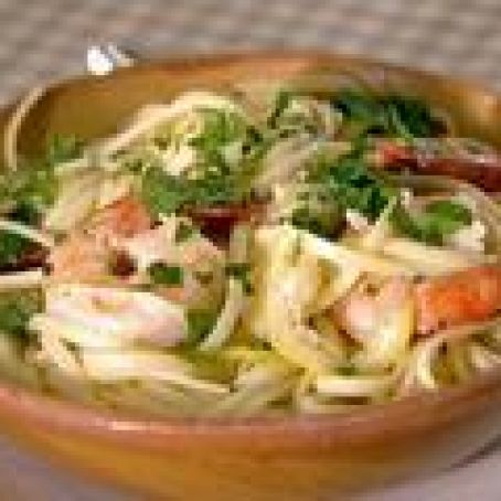 Linguine w/Shrimp Scampi