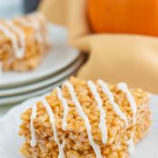 Pumpkin Rice Krispie Treat