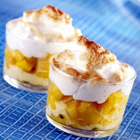 Creamy Coconut Fruit Gratins