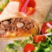 Black Bean Salsa Wrap