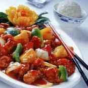 CERDO CON SALSA AGRIDULCE