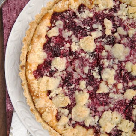 Cranberry Cheesecake Pie