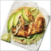 Blackened Tilapia Baja Tacos (Cooking Light)
