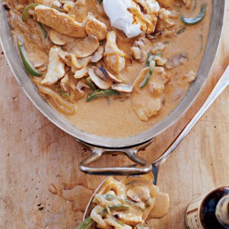 Chicken Stroganoff