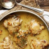 Rustic Chicken with Garlic Gravy