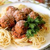 Healthy Spaghetti and Meatballs