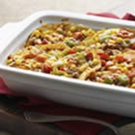 Layered Fiesta Casserole
