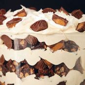 Peanut Butter Brownie Trifle Recipe