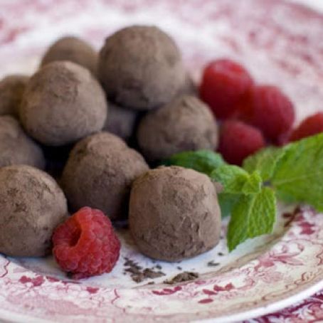 SPIKED MOCHA CHESTNUT TRUFFLES