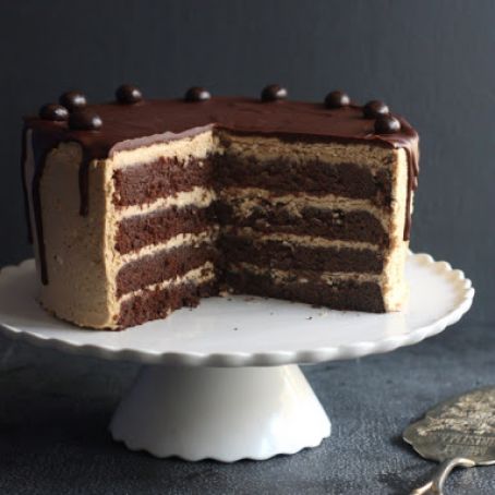 Chocolate Coffee Layer Cake