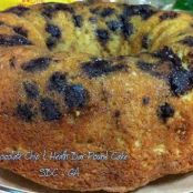 Chocolate Chip & Heath Bar Pound Cake