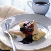 Blueberry Blintzes