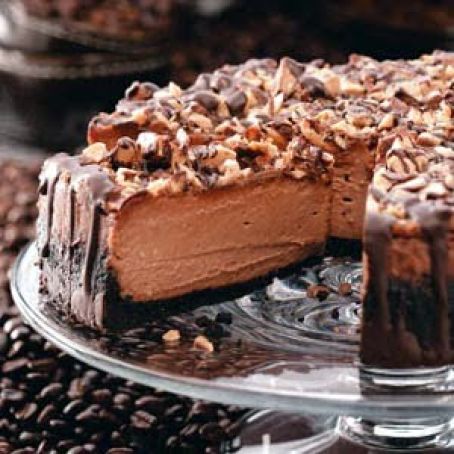 Coffee Toffee Cheesecake Recipe