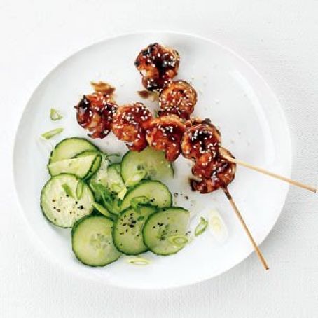 Hoisin-Glazed Shrimp Skewers