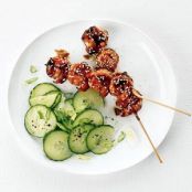 Hoisin-Glazed Shrimp Skewers